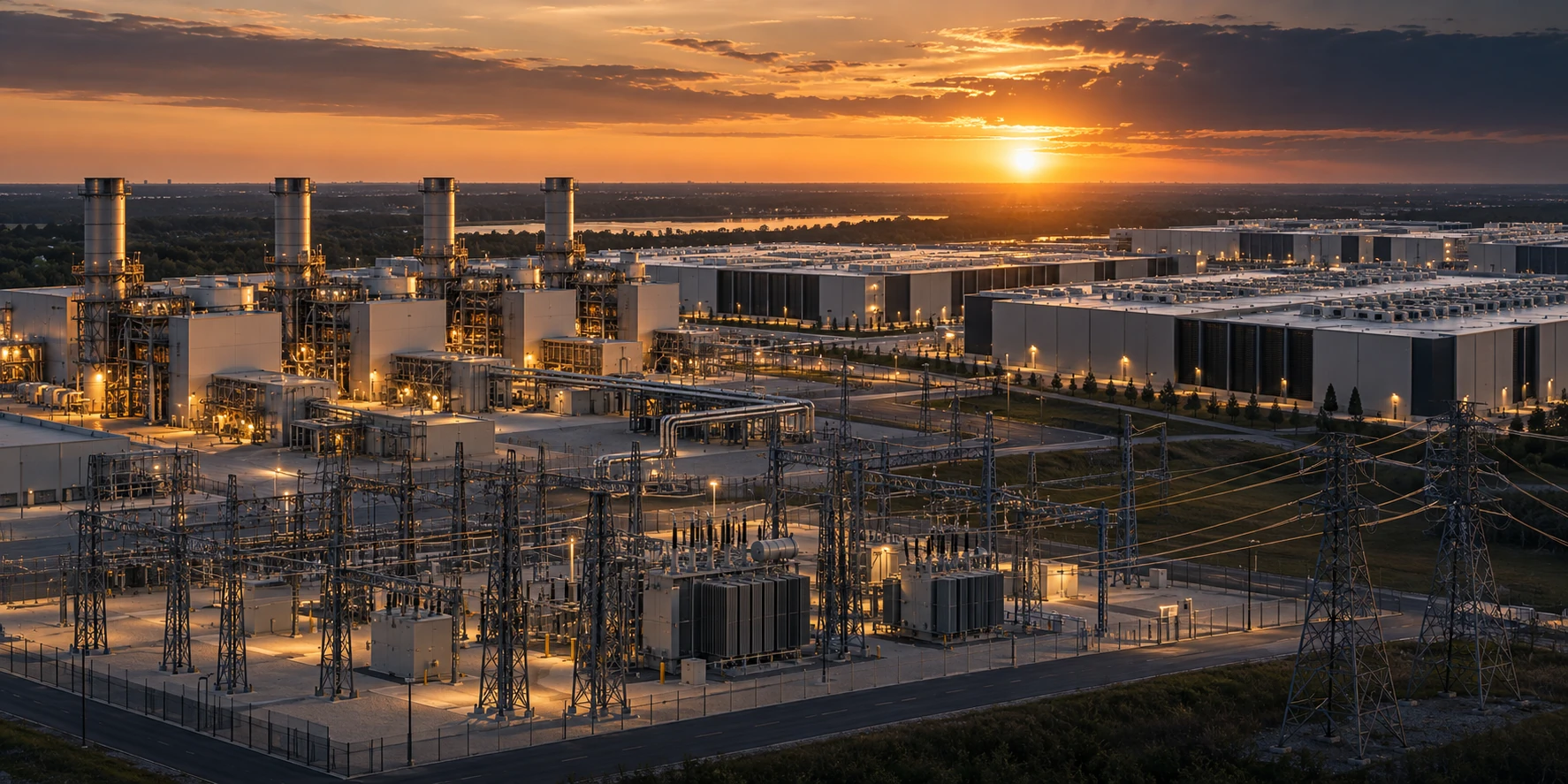 Industrial infrastructure and electricity systems